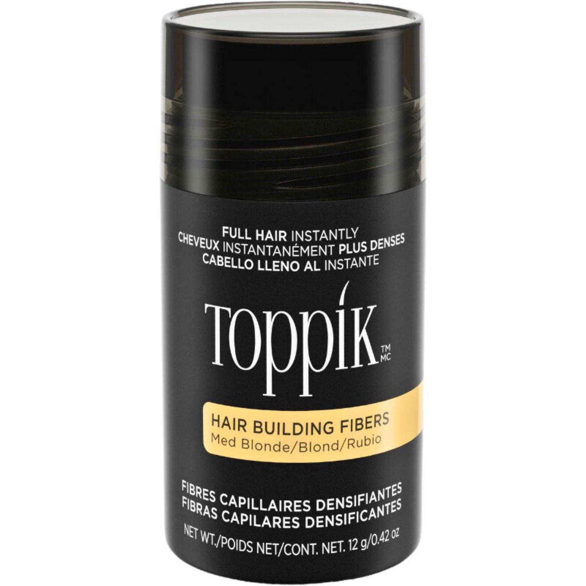 Toppik סיבי שיער טופיק צבע בלונד 12 גרם Toppik סיבי שיער טופיק צבע בלונד 12 גרם