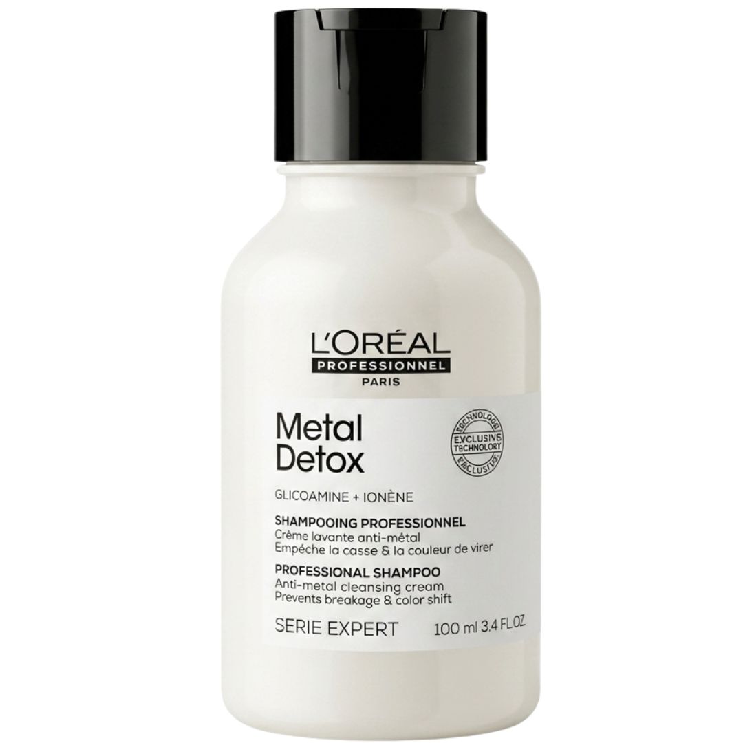 שמפו מטאל דיטוקס METAL DETOX לנטרול מתכות לשיער שעבר צביעה בליאג` או הבהרה LOREAL לוריאל 100 מ"ל שמפו מטאל דיטוקס METAL DETOX לנטרול מתכות לשיער שעבר צביעה בליאג` או הבהרה LOREAL לוריאל 100 מ"ל