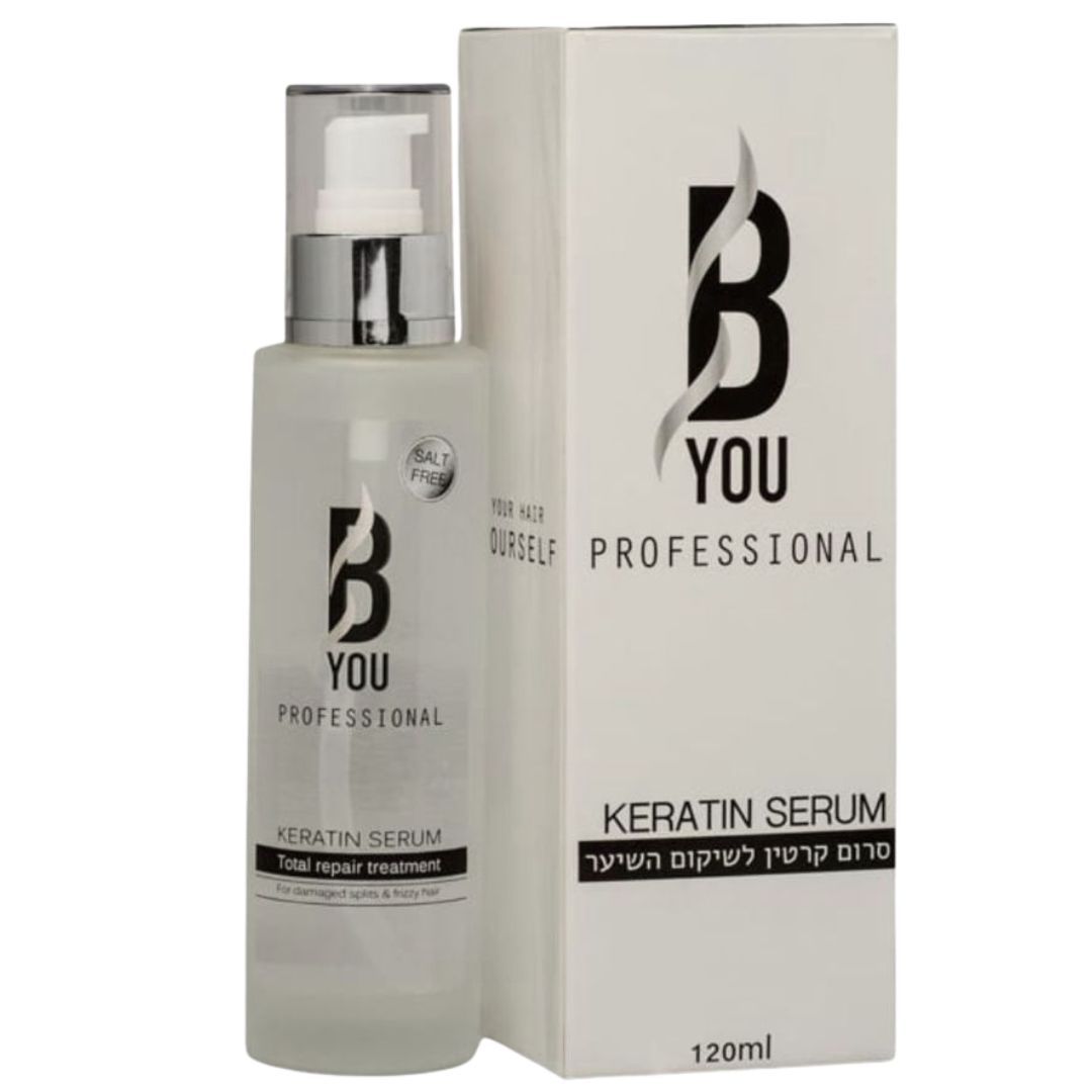 סרום קרטין בי יו B YOU לשיקום השיער 120 מ"ל סרום קרטין בי יו B YOU לשיקום השיער 120 מ"ל