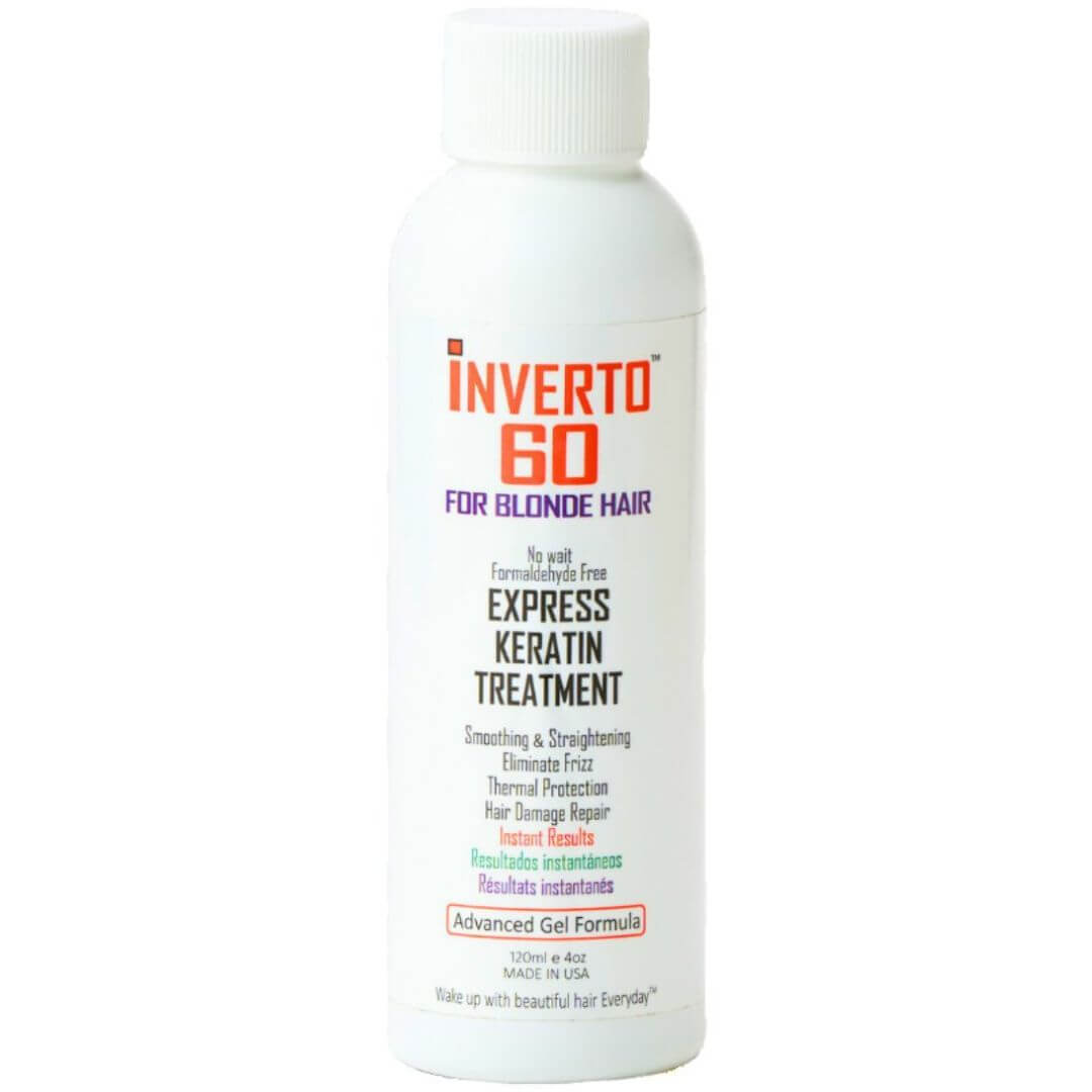 החלקת קרטין לשיער INVERTO 60 EXPRESS אינברטו 100 מ"ל החלקת קרטין לשיער INVERTO 60 EXPRESS אינברטו 100 מ"ל