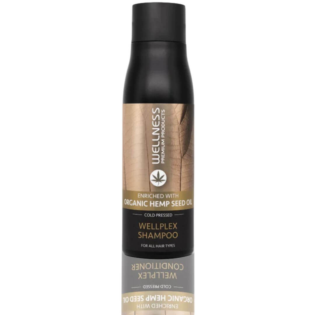 שמפו WELLPLEX SHAMPOO לכל סוגי השיער 500 מ"ל וולנס שמפו WELLPLEX SHAMPOO לכל סוגי השיער 500 מ"ל וולנס