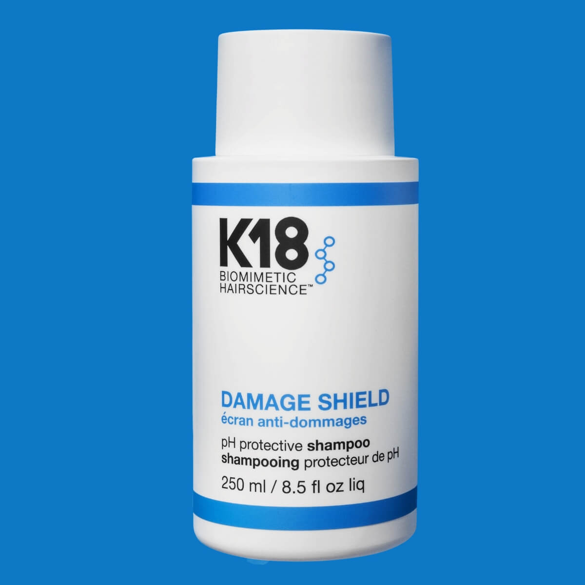 שמפו טיפולי ללא מלחים לשמירת PH מאוזן 250 מ"ל K18 שמפו טיפולי ללא מלחים לשמירת PH מאוזן 250 מ"ל K18