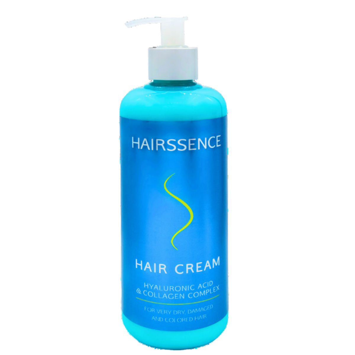 קרם לשיער HAIRSSENCE חומצה היאלורונית וקולגן לשיער יבש מאוד 500 מ"ל קרם לשיער HAIRSSENCE חומצה היאלורונית וקולגן לשיער יבש מאוד 500 מ"ל