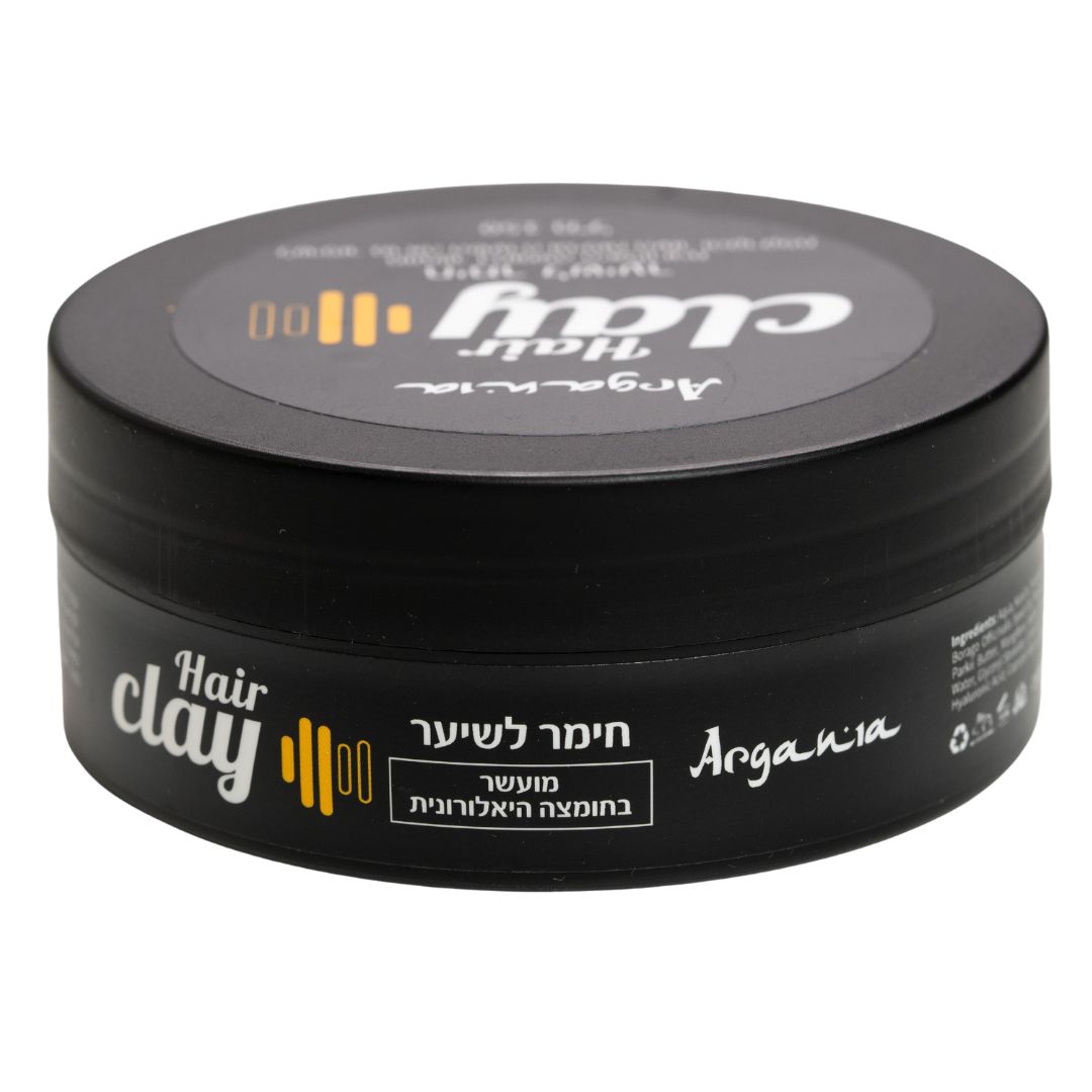 וקס חימר לשיער מועשר בחומצה היאלורונית ARGANIA ארגניה 250 מ"ל וקס חימר לשיער מועשר בחומצה היאלורונית ARGANIA ארגניה 250 מ"ל