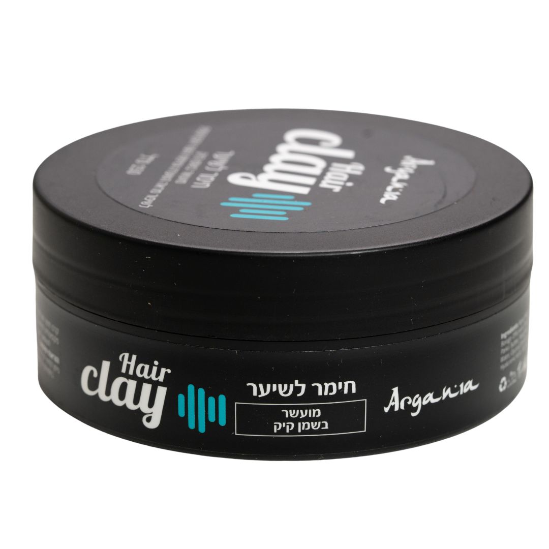 חימר לשיער מועשר בשמן קיק ARGANIA ארגניה 150 מ"ל חימר לשיער מועשר בשמן קיק ARGANIA ארגניה 150 מ"ל