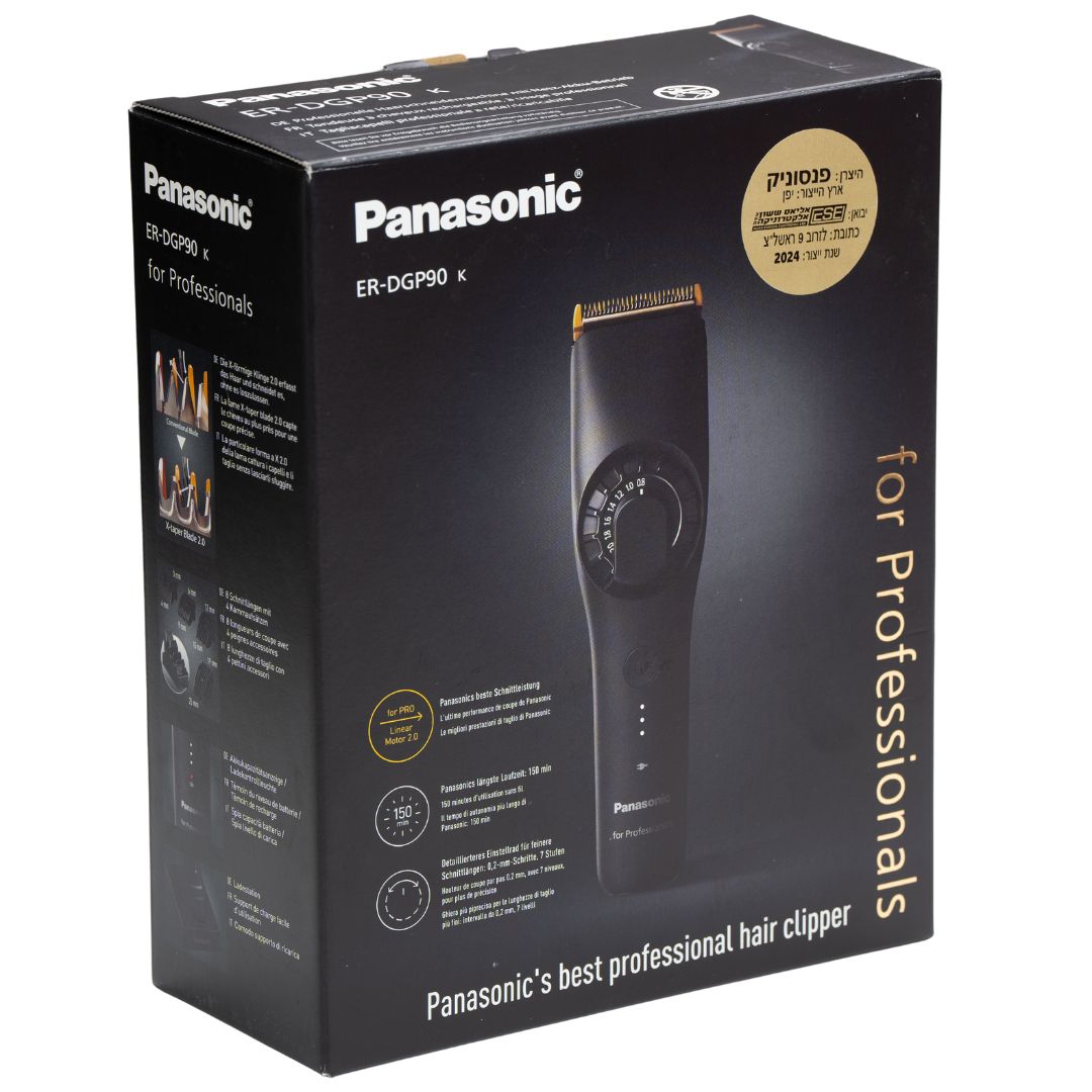 מכונת תספורת פנסוניק החדשה Panasonic ER-GP90 מכונת תספורת פנסוניק החדשה Panasonic ER-GP90