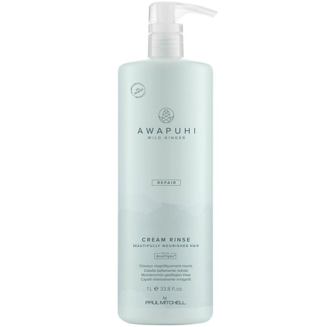 מרכך לשיער AWAPUHI CREAM RINSE להתרת קשרים ושיקום השיער לשיער יבש, פגום וצבוע פול מיטשל 1000 מ"ל מרכך לשיער AWAPUHI CREAM RINSE להתרת קשרים ושיקום השיער לשיער יבש, פגום וצבוע פול מיטשל 1000 מ"ל