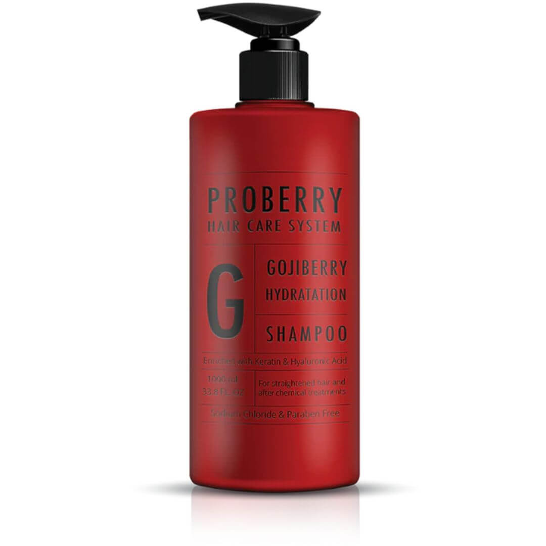 שמפו לשיער מוחלק PROBERRY ללא מלחים פרוברי 1000 מ"ל שמפו לשיער מוחלק PROBERRY ללא מלחים פרוברי 1000 מ"ל
