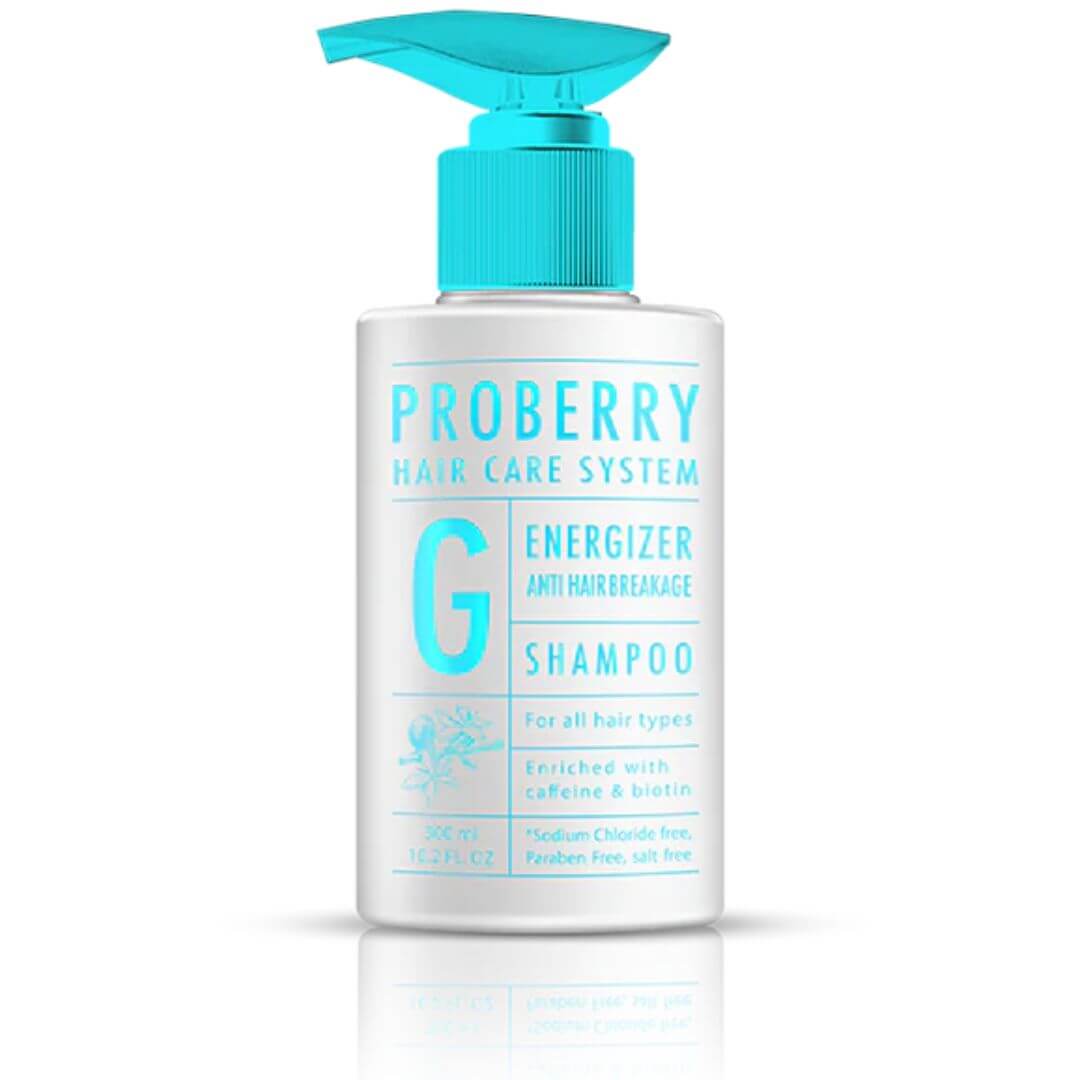 שמפו אנרג'ייזר משקם לשיער PROBERRY נגד שבירה שמפו אנרג'ייזר משקם לשיער PROBERRY נגד שבירה