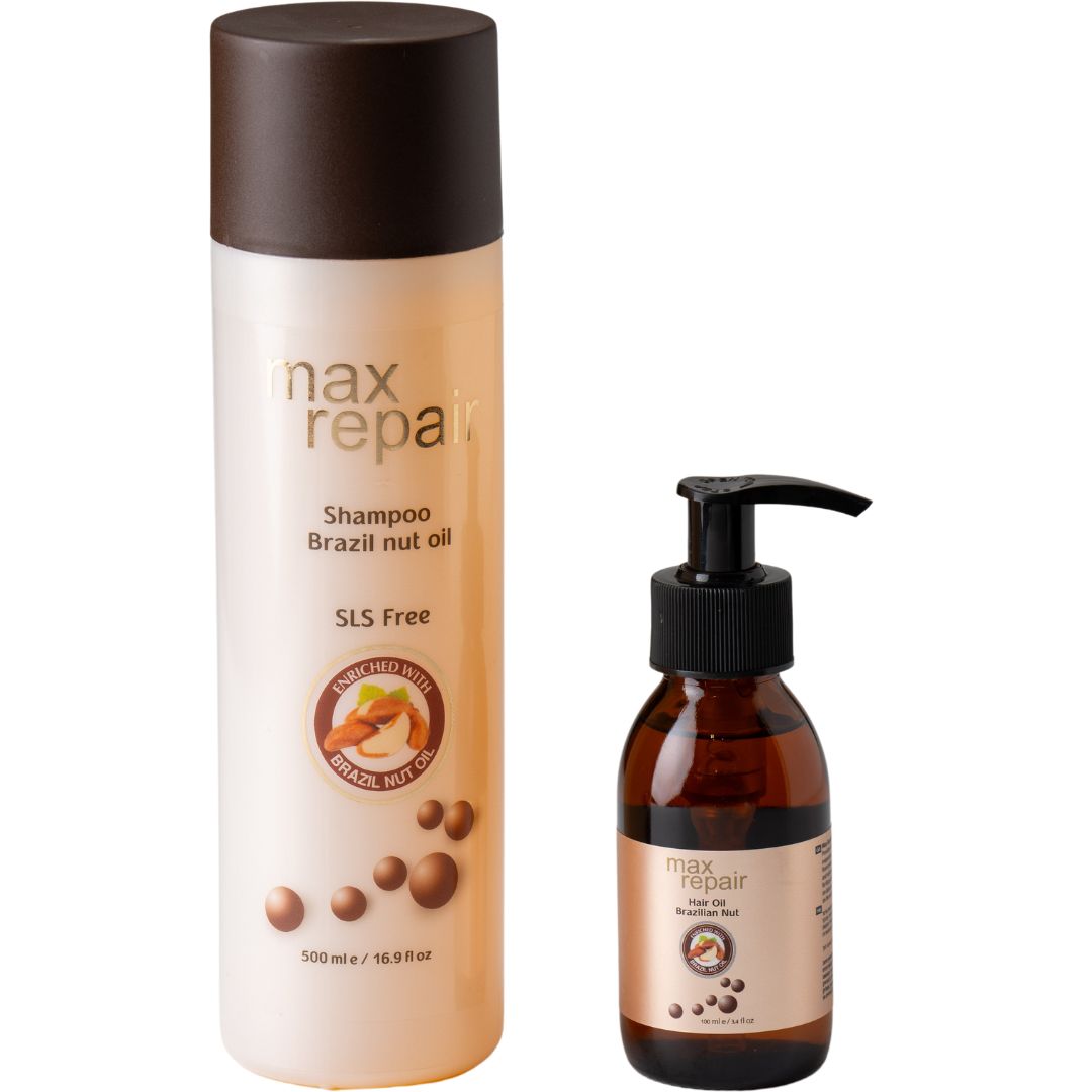 שמפו לשיקום השיער MAX REPAIR לכל סוגי השיער מקס ריפר 500 מ"ל אגו + שמן אגוז ברזיל אגו 100 מ"ל שמפו לשיקום השיער MAX REPAIR לכל סוגי השיער מקס ריפר 500 מ"ל אגו + שמן אגוז ברזיל אגו 100 מ"ל