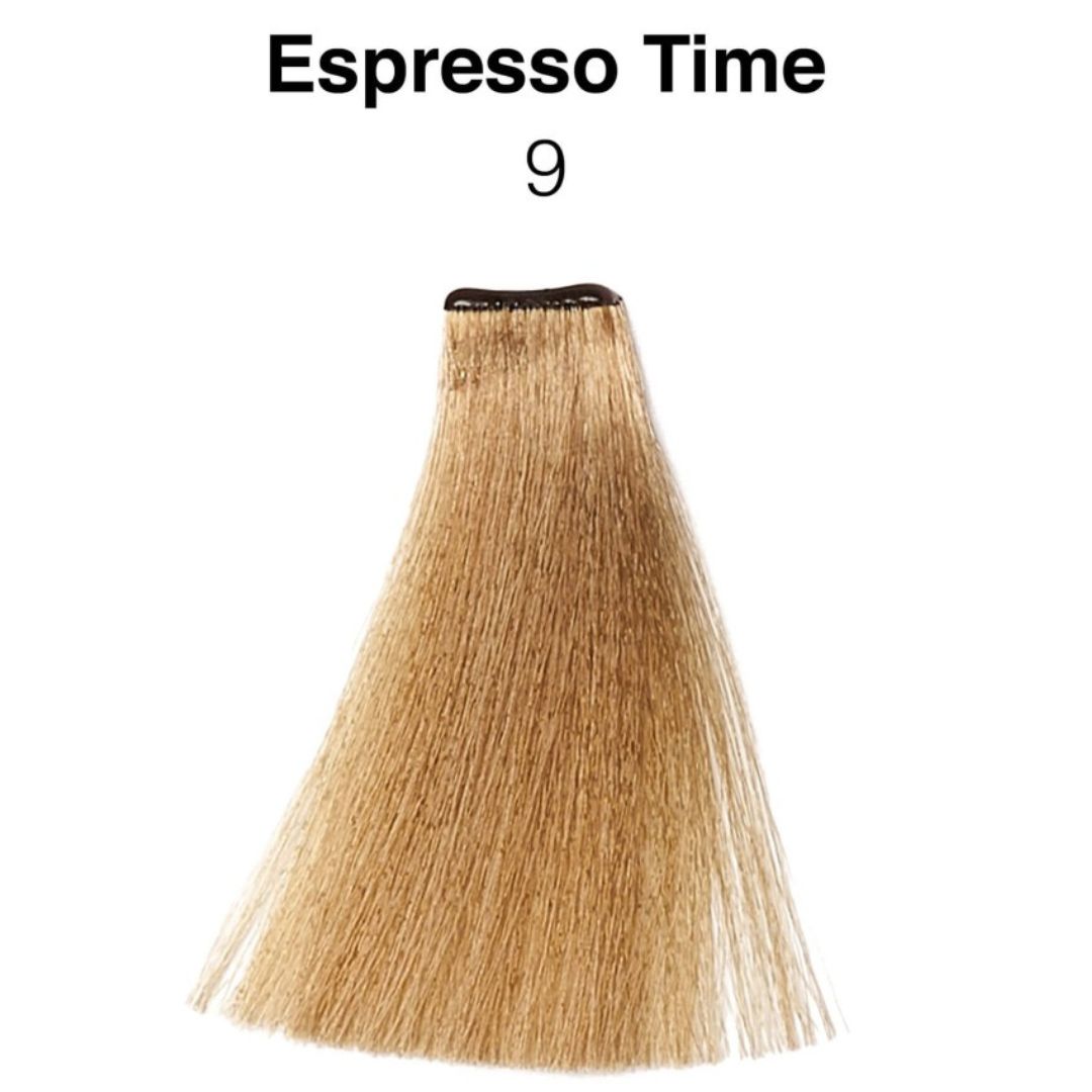 צבע לשיער 9 - Very Light Blond צבע אספרסו טיים, צבע שיער טבעוני ב 10 דקות! נובל 60 מ"ל צבע לשיער 9 - Very Light Blond צבע אספרסו טיים, צבע שיער טבעוני ב 10 דקות! נובל 60 מ"ל