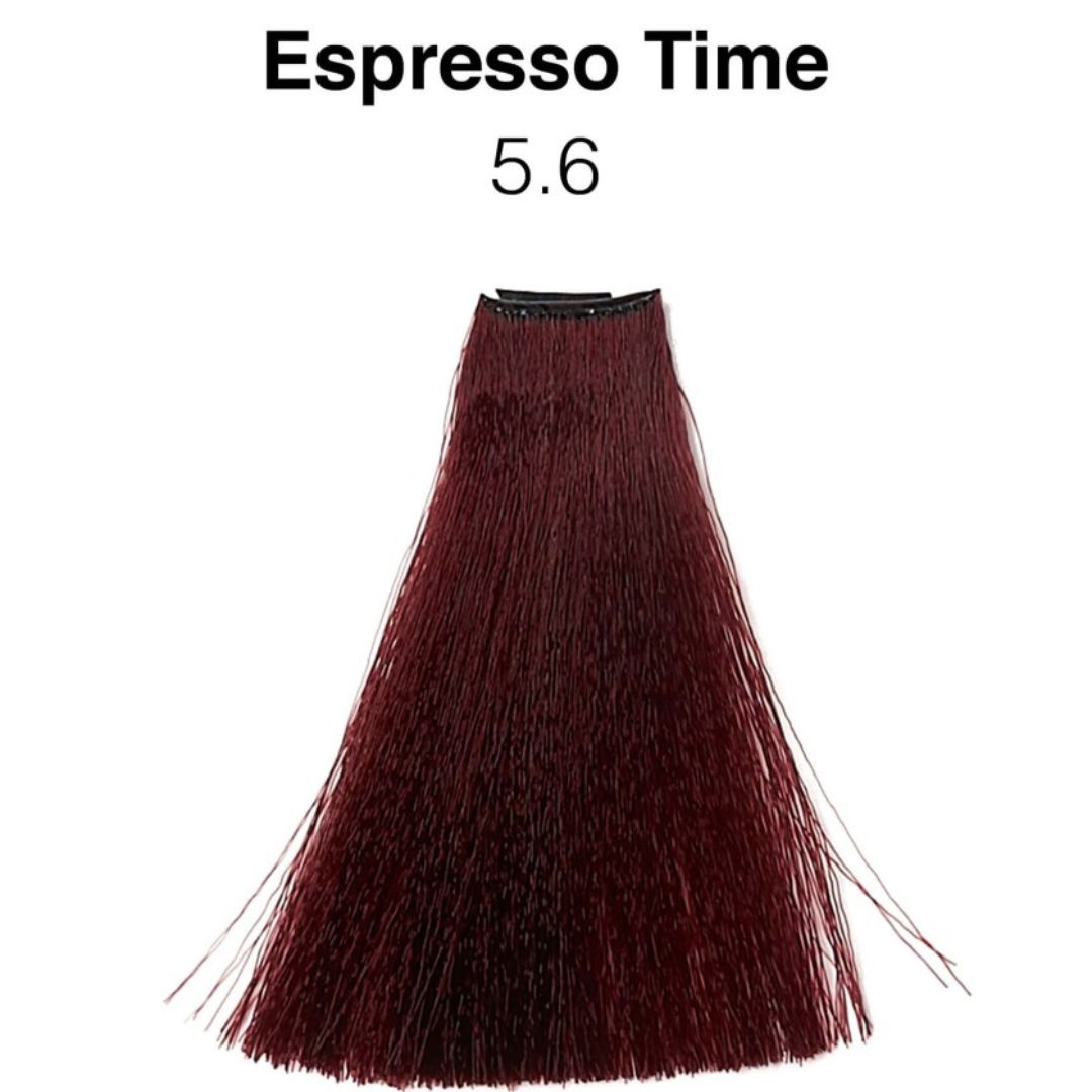 צבע לשיער 5.6 - Light Red Brown צבע אספרסו טיים, צבע שיער טבעוני ב 10 דקות! נובל 60 מ"ל צבע לשיער 5.6 - Light Red Brown צבע אספרסו טיים, צבע שיער טבעוני ב 10 דקות! נובל 60 מ"ל