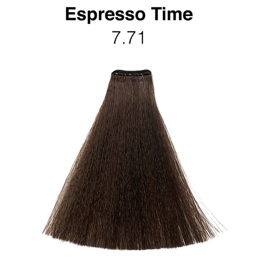 צבע לשיער 7.71 - Coffee Blond צבע אספרסו טיים, צבע שיער טבעוני ב 10 דקות! נובל 60 מ"ל צבע לשיער 7.71 - Coffee Blond צבע אספרסו טיים, צבע שיער טבעוני ב 10 דקות! נובל 60 מ"ל