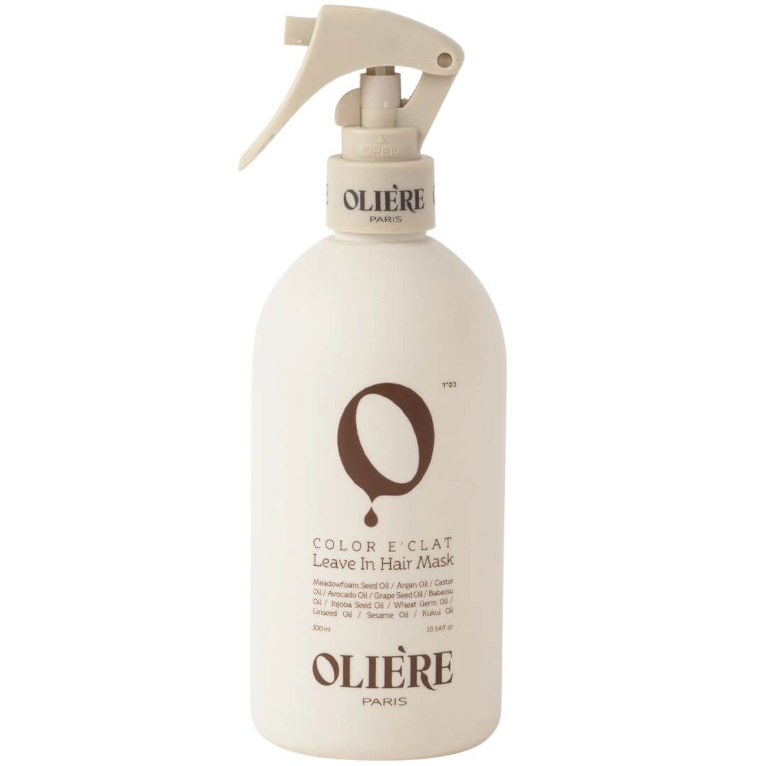 מסכה ללא שטיפה OLIE'R לשיער צבוע או פגום אולייר 300 מ"ל מסכה ללא שטיפה OLIE'R לשיער צבוע או פגום אולייר 300 מ"ל