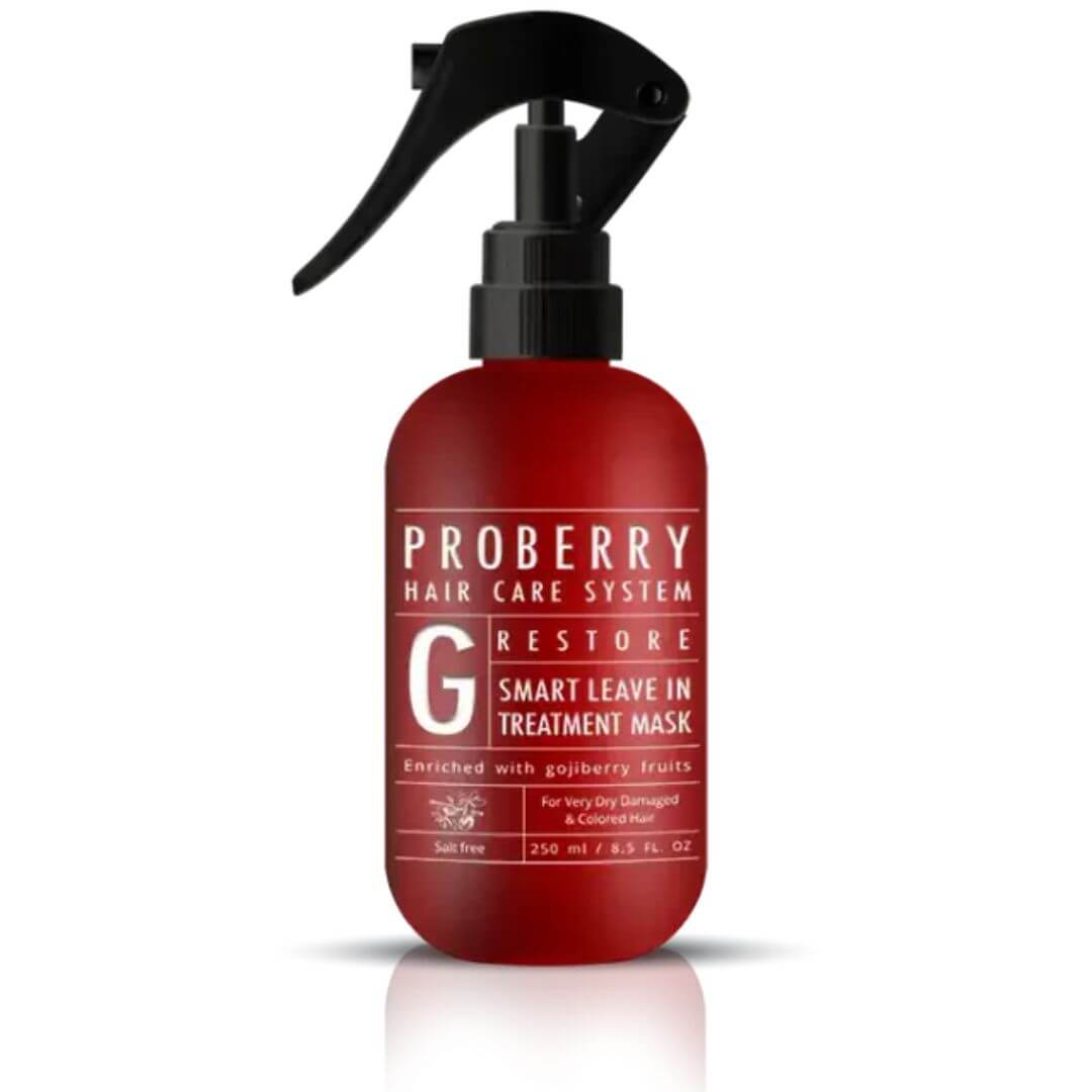 מסכה ללא שטיפה ריסטור לשיער יבש צבוע ופגום PROBERRY פרוברי 250 מ״ל מסכה ללא שטיפה ריסטור לשיער יבש צבוע ופגום PROBERRY פרוברי 250 מ״ל