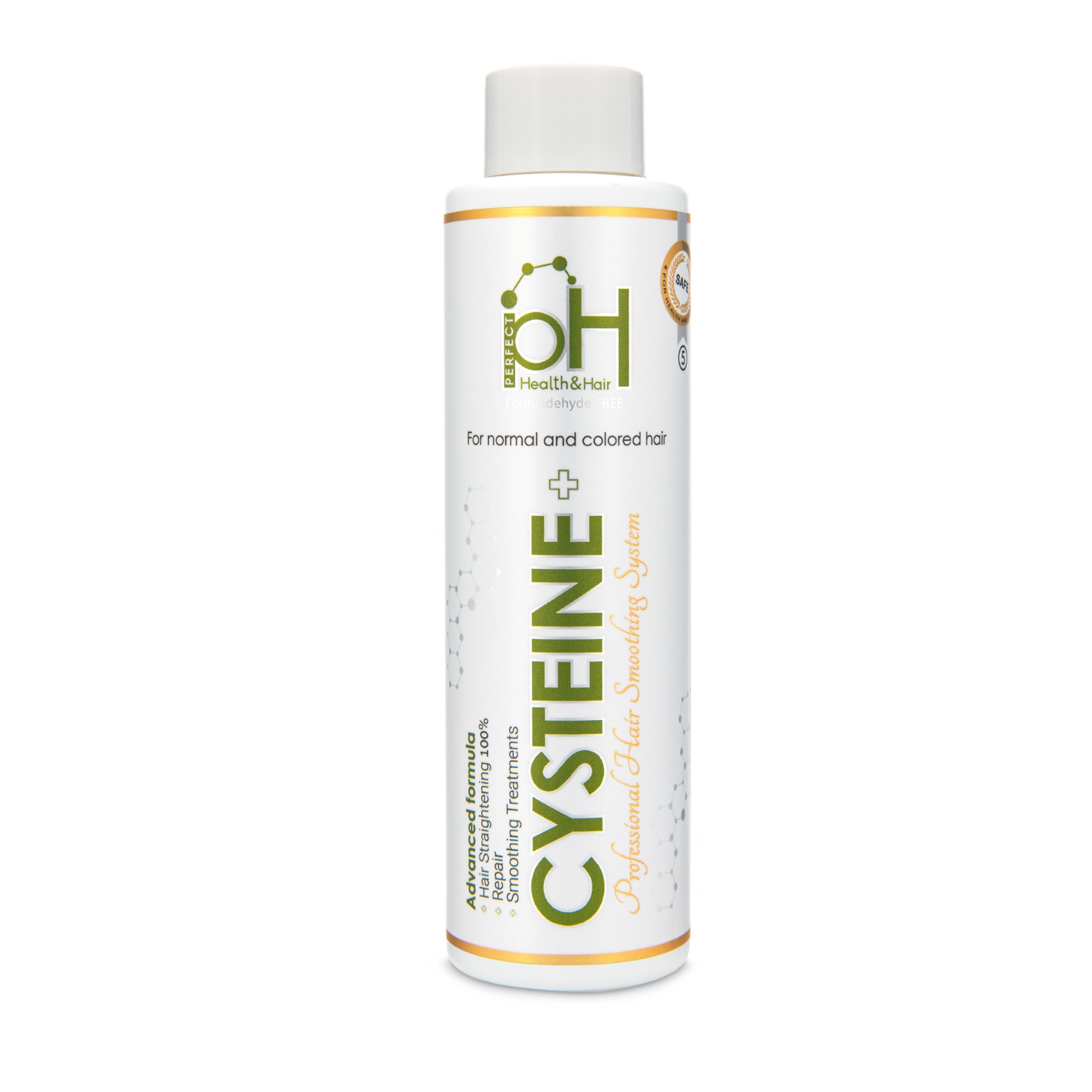 החלקה לשיער טבעי וצבוע טון 1-7 pH Cysteine + סיסטאין פלוס 150 מ"ל החלקה לשיער טבעי וצבוע טון 1-7 pH Cysteine + סיסטאין פלוס 150 מ"ל