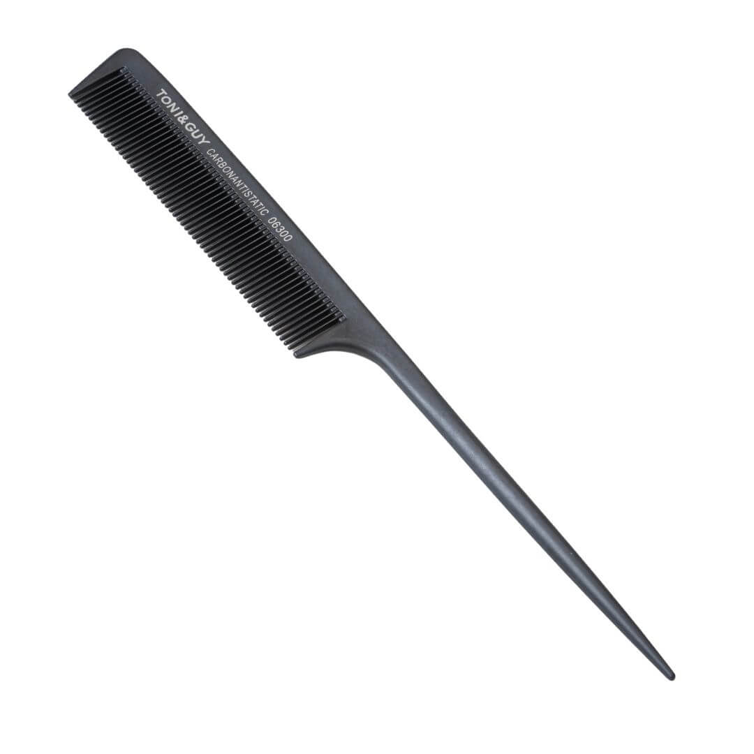 מסרק שפיץ מקצועי לחלוקה ועיצוב מבית המותג TONI&GUY דגם 06300. מסרק שפיץ מקצועי לחלוקה ועיצוב מבית המותג TONI&GUY דגם 06300.